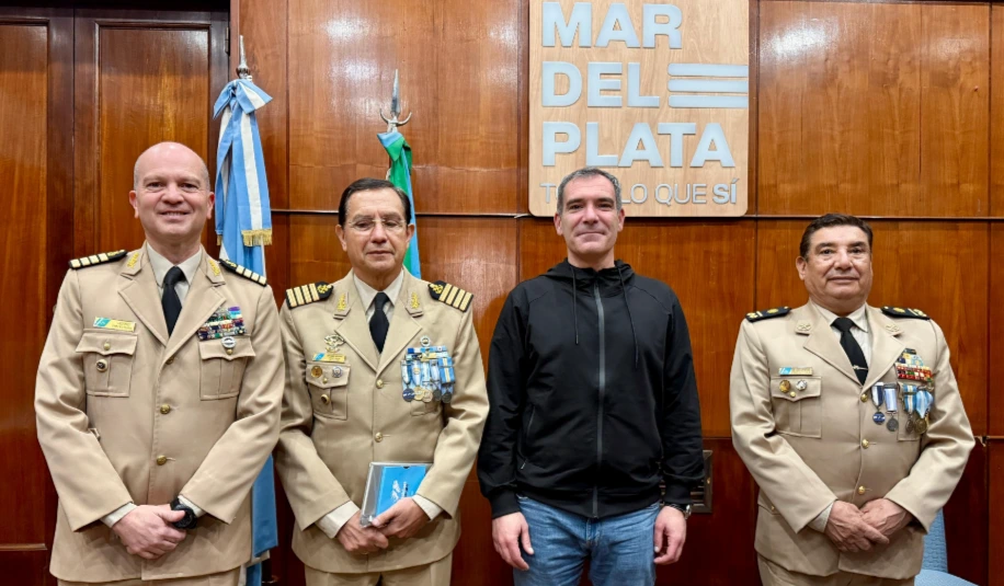 Veteranos de Malvinas llegaron a Mar del Plata para compartir una historia que comenzó en el mar