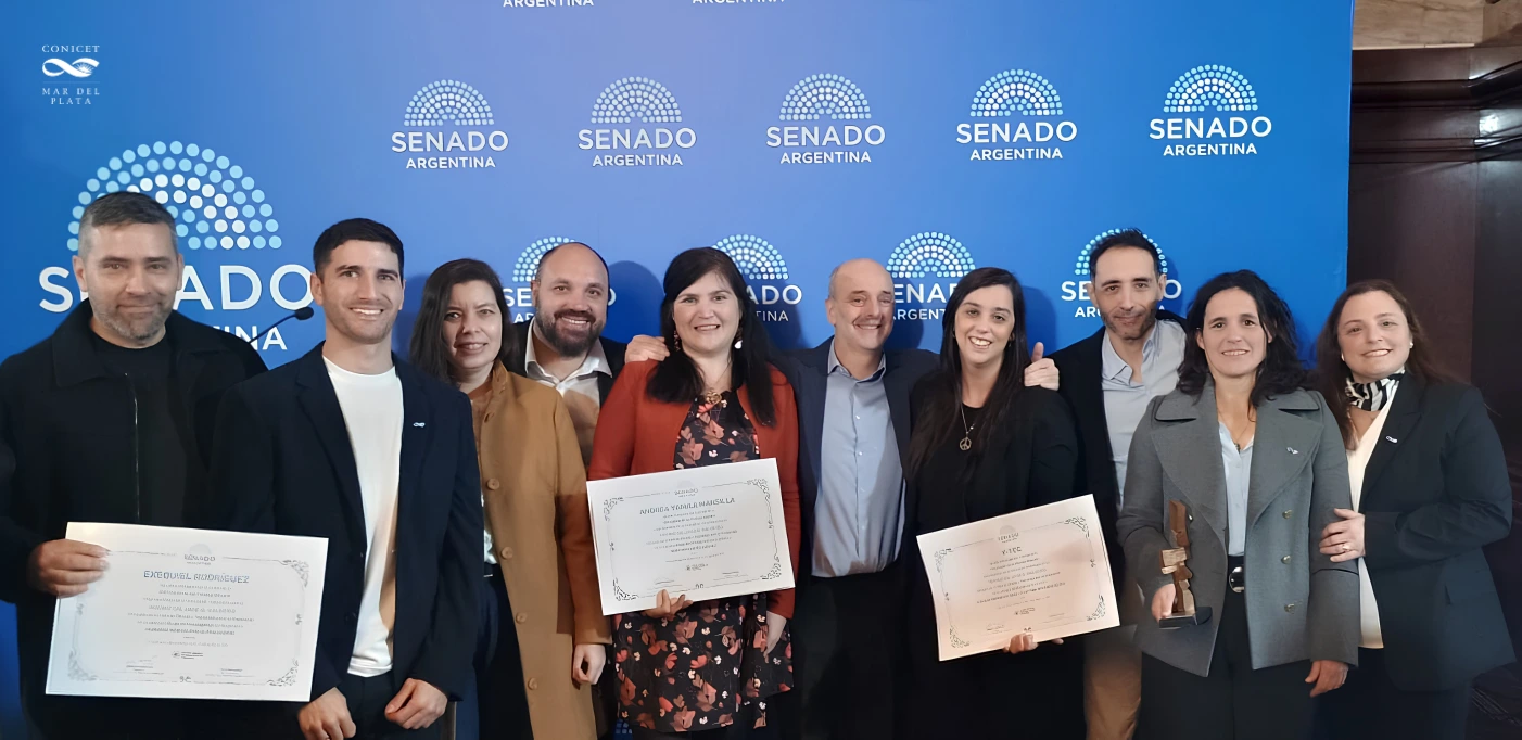 Equipo distinguido con el premio Dr.Jose Balseiro