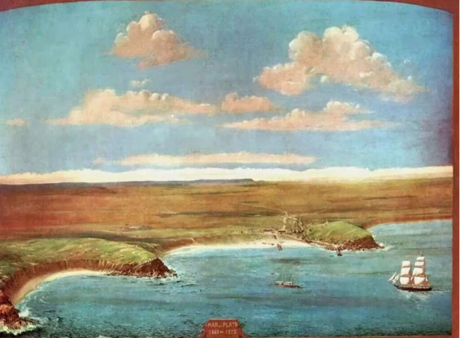 Un mural que sobrevivió al derrumbe y ahora vuelve a contar la historia de Mar del Plata