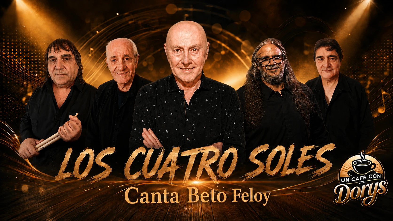 Los Cuatro Soles- Entrevista Exclusiva- Próximamente en Un Café con Dorys