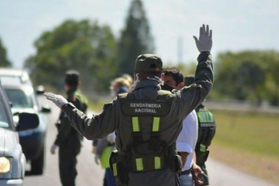 Controles de Gendarmería nacional en la ruta 40