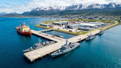 Base Naval Integrada de Ushuaia: Argentina avanza con una obra estratégica para el Atlántico Sur