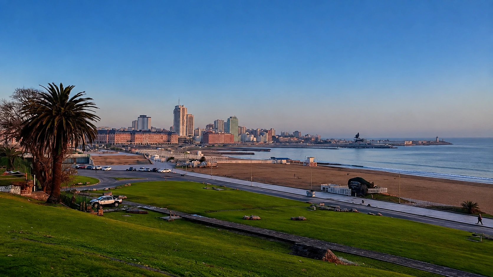 Un sábado templado en Mar del Plata, con hasta 22° y sin lluvias