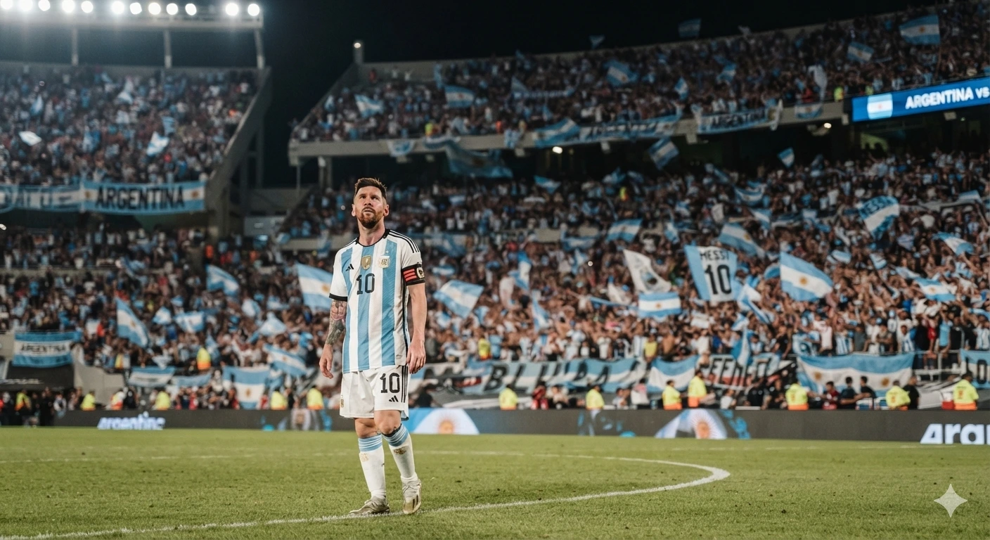 Una noche para la historia: Messi juega su último partido con la Selección