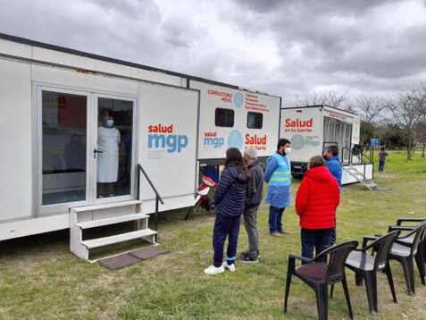Salud en tu Barrio acerca controles médicos, vacunación y atención integral a distintos barrios de Mar del Plata